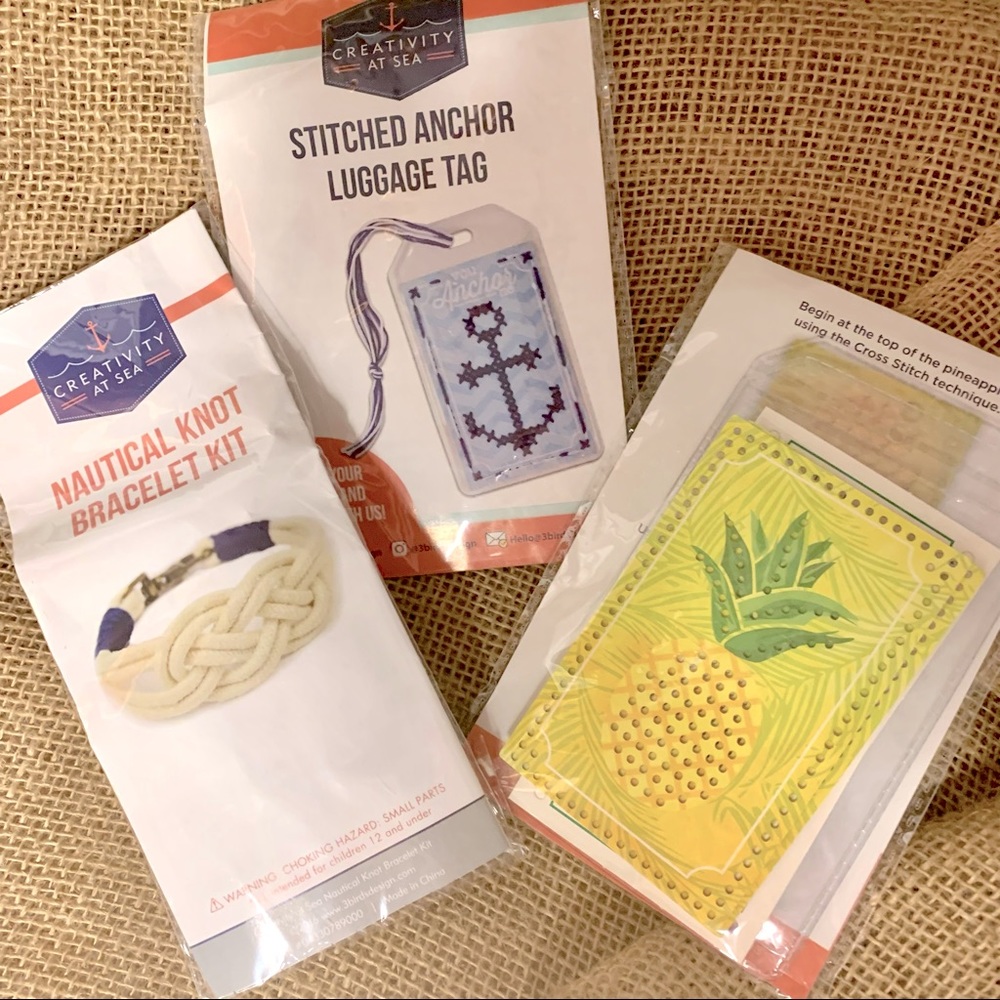DIY crafting bundle | luggage tags and bracelet kit